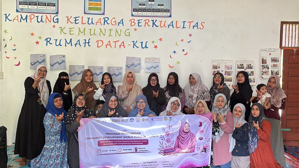 USK Gelar Edukasi Menopause bagi Perempuan di Aceh Besar dan Banda Aceh