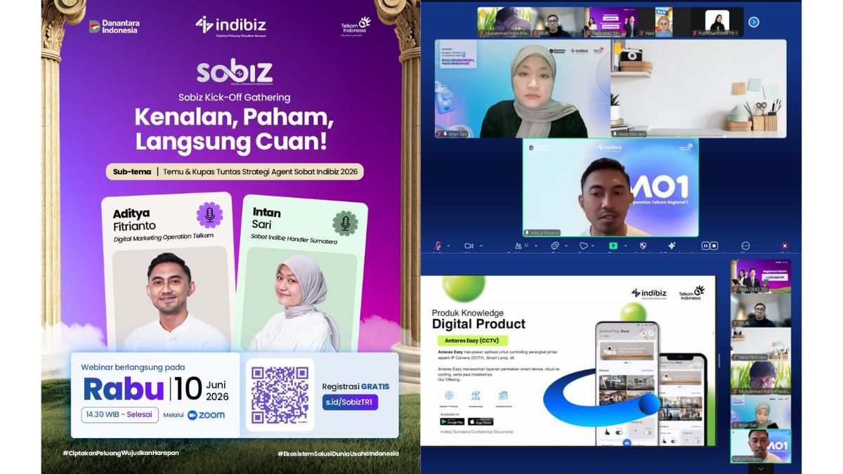 Sobiz Kick-Off Gathering: Kenalan, Paham, Langsung Cuan! Indibiz Dorong Peluang Side Job bagi Masyarakat Melalui Program Agen Sobiz