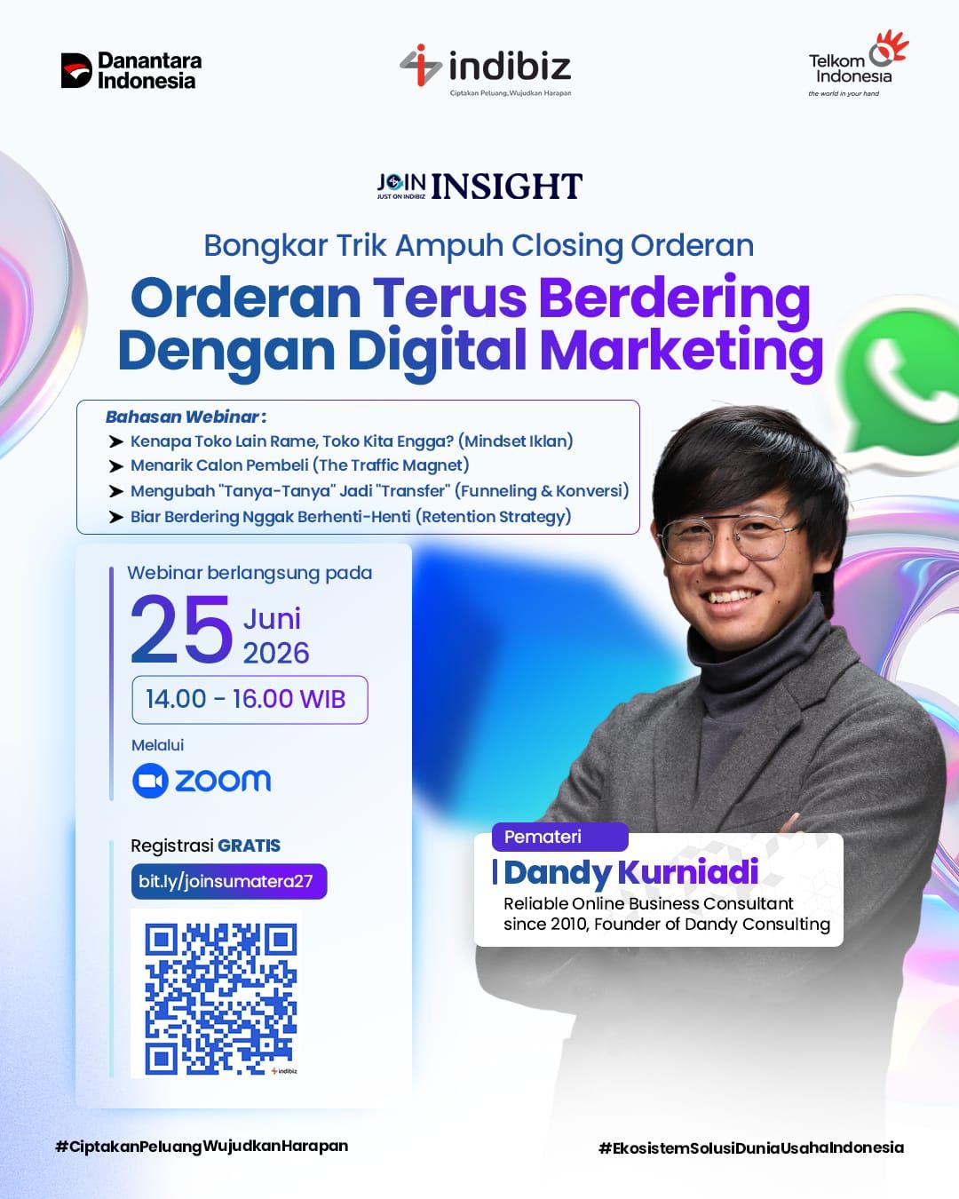 Indibiz Sumatera Kupas Strategi Digital Marketing untuk Tingkatkan Closing dan Repeat Order UMKM