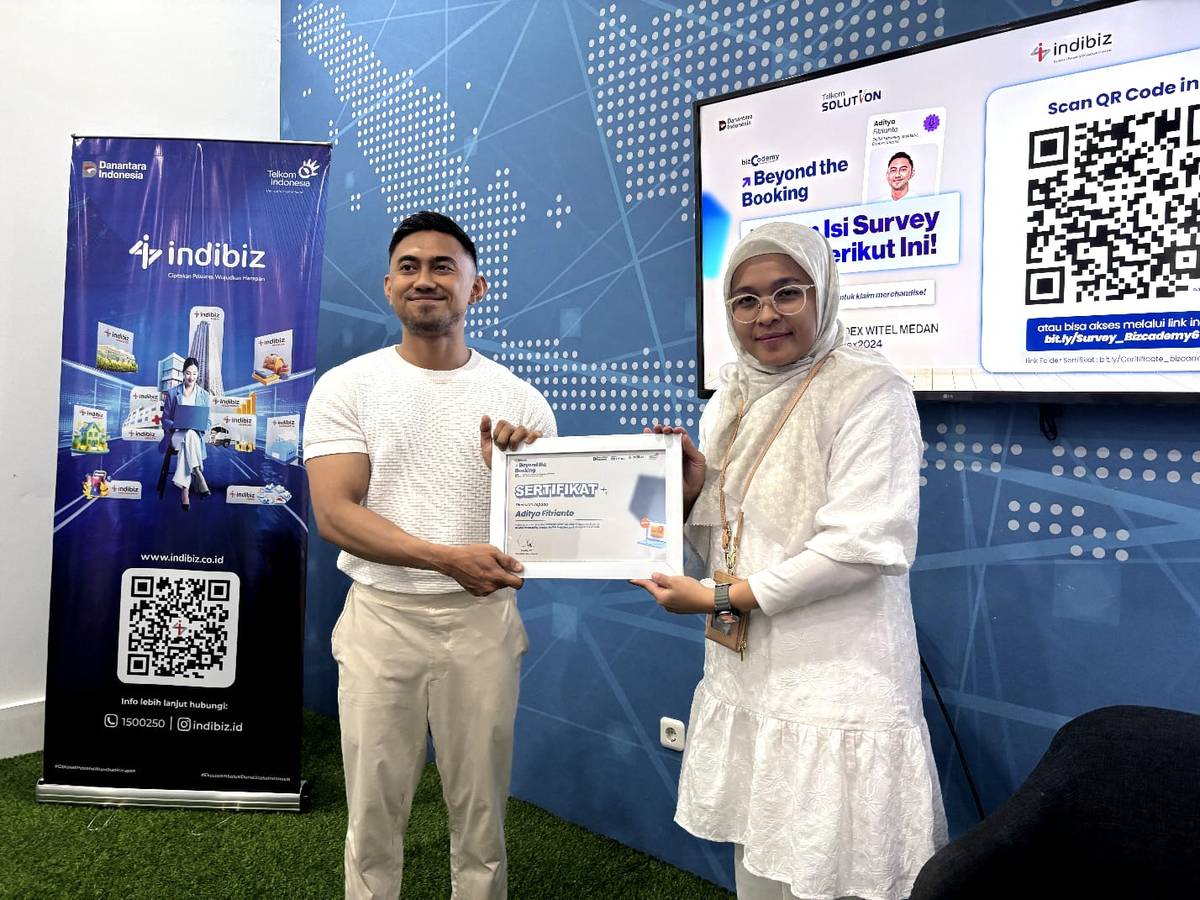 Belajar Strategi Digital Marketing Sekaligus Kenali Program Sobiz di Bizcademy Indibiz Regional Sumatera