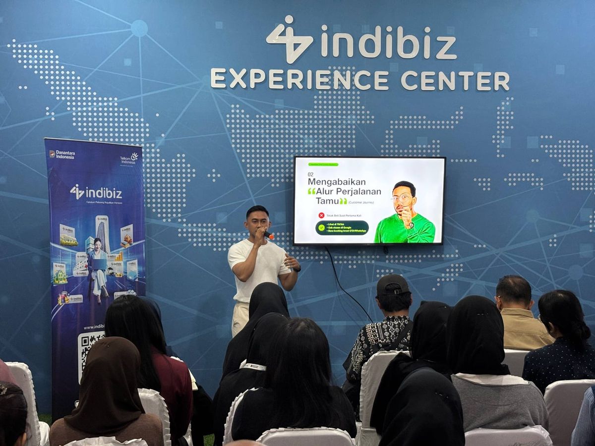 Strategi Geofencing Jadi Sorotan dalam Bizcademy Hospitality Ecosystem oleh Indibiz Regional Sumatera