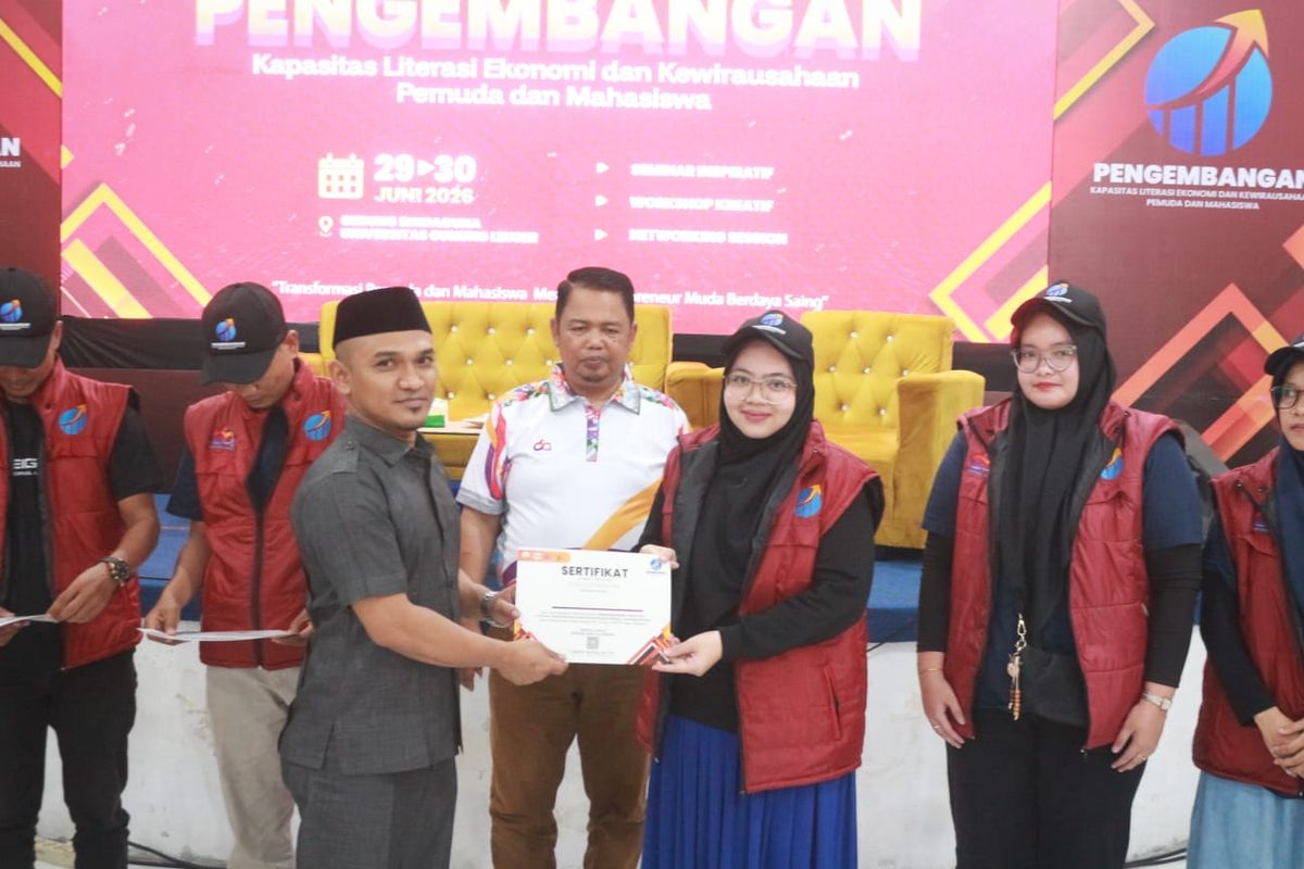 Dorong Lahirnya Wirausaha Muda, Dispora Aceh Gelar Pengembangan Literasi Ekonomi dan Kewirausahaan di Aceh Tenggara 