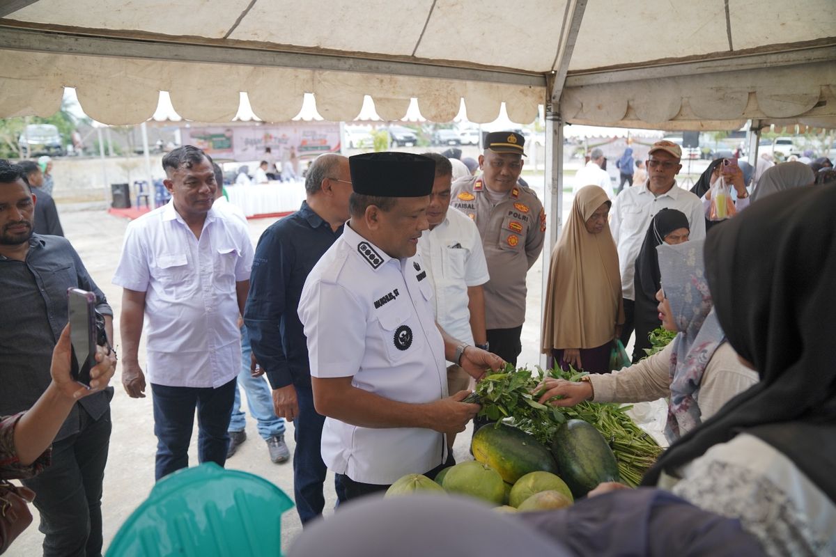 Pasar Tani Aceh Roadshow 2026 di Bireuen Catat Omzet Rp118,4 Juta, Bantu Kendalikan Inflasi Pangan