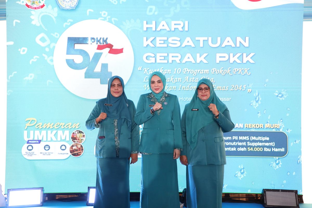 Yulinda Sayuti Hadiri Puncak HKG PKK Ke-54, Perkuat Gerakan PKK