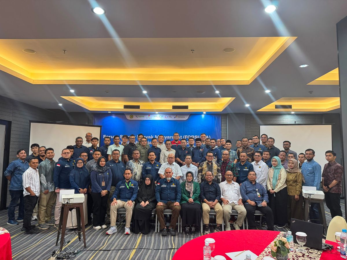 Lewat FORSUMA 2026, BPMA Perkuat Tata Kelola Sumur Minyak Masyarakat di Aceh