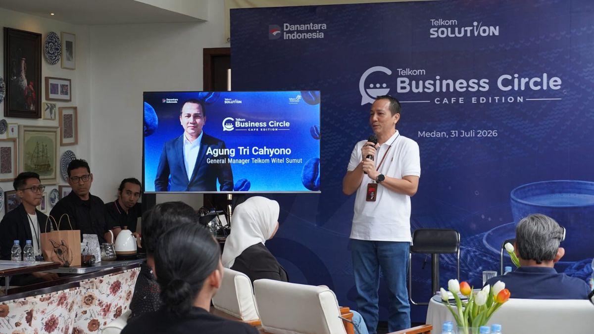 Telkom Dorong Digitalisasi Coffee Shop di Sumut, WiFi Kini Jadi Kebutuhan Utama Bisnis