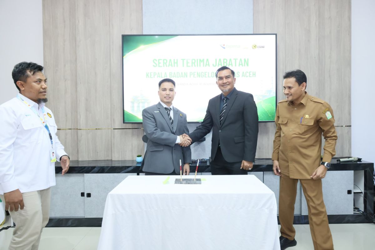Sertijab Kepala BPMA, Mawardi Nur Tegaskan Tiga Agenda Prioritas : Tingkatkan Lifting, Profesionalisme dan OptimaIkan Sumur