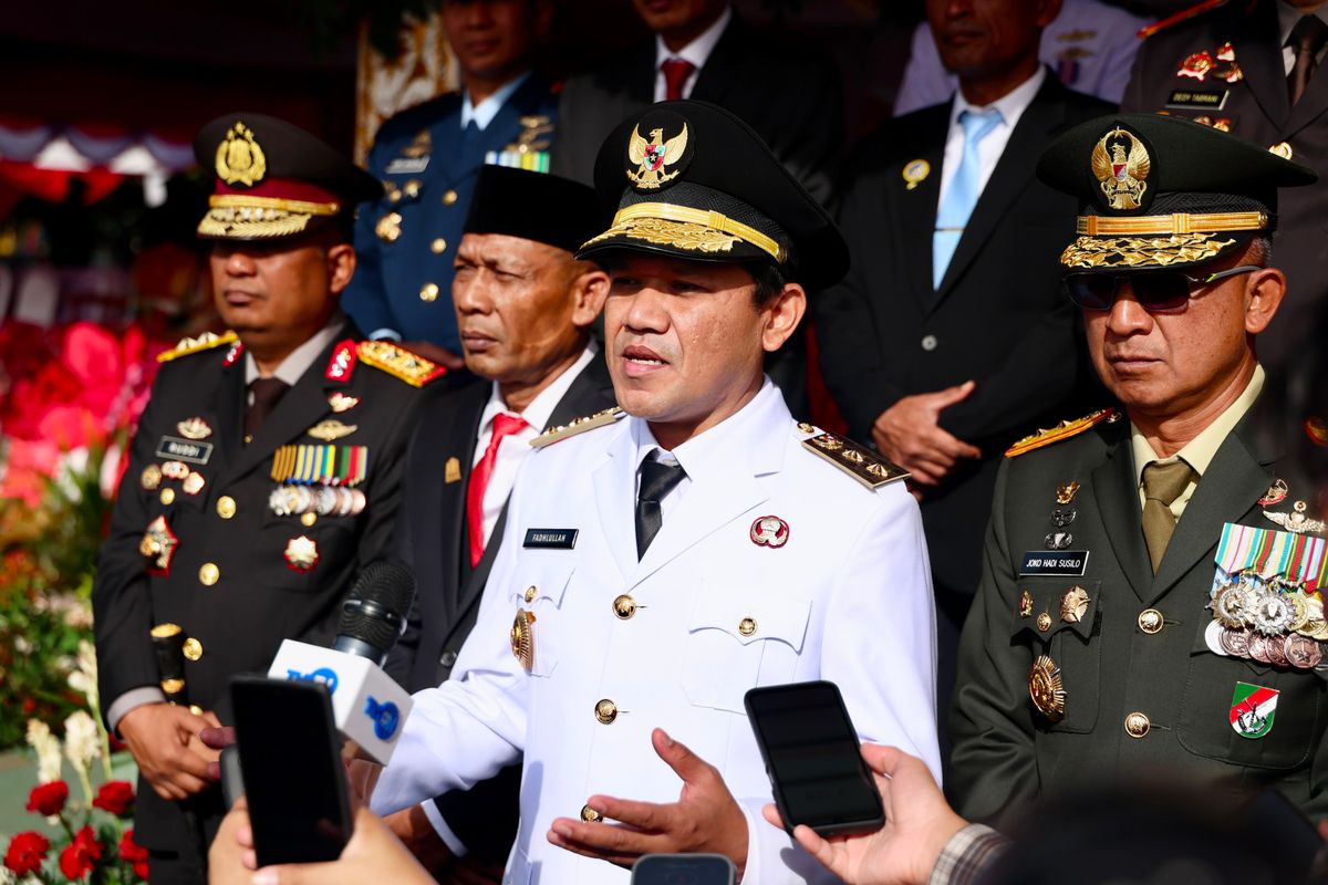 Pimpin Upacara HUT RI ke-81, Wagub Aceh Serukan Jaga Perdamaian dan Wujudkan Aceh Sejahtera