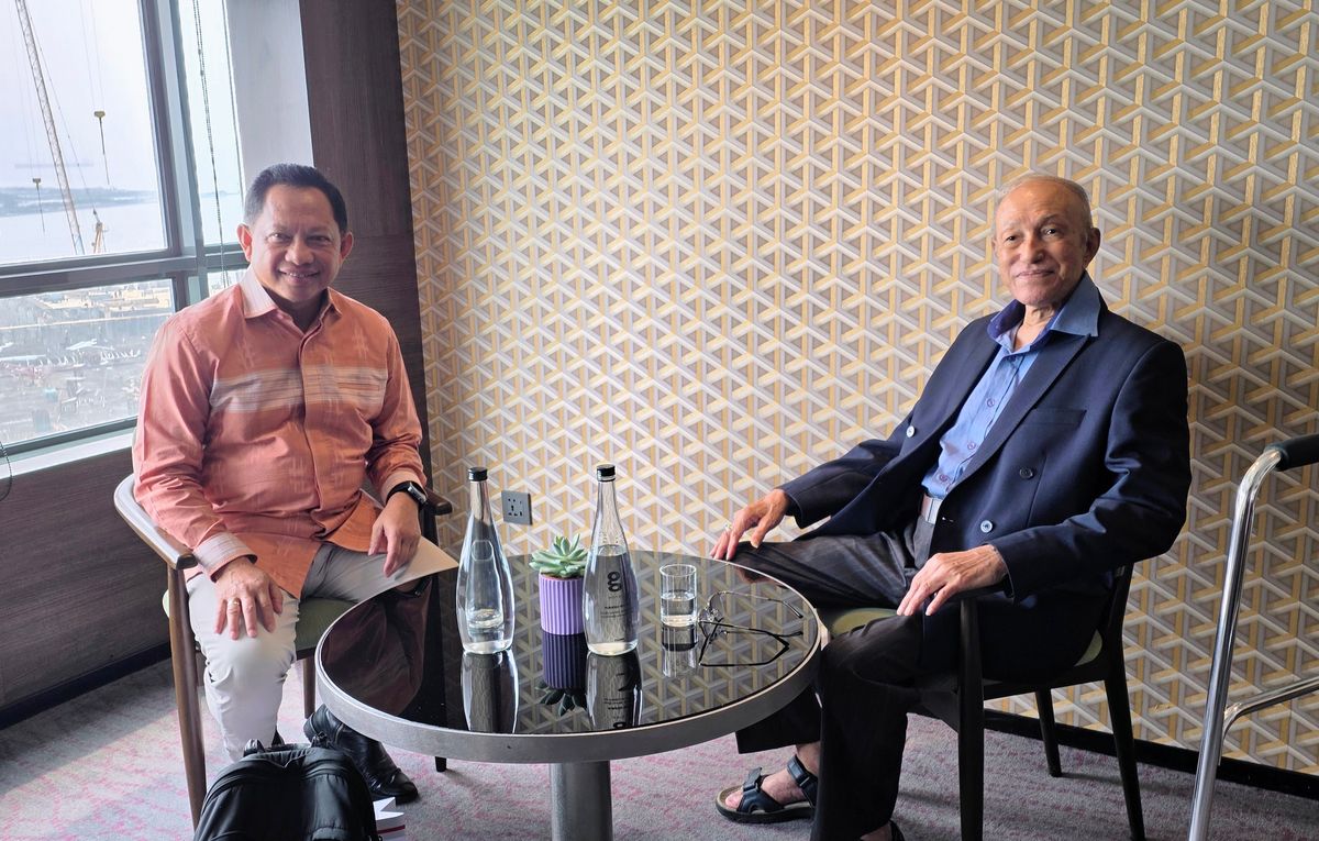 Mendagri Tito Jenguk Wali Nanggroe di Penang, Bawa Salam dan Doa Presiden Prabowo