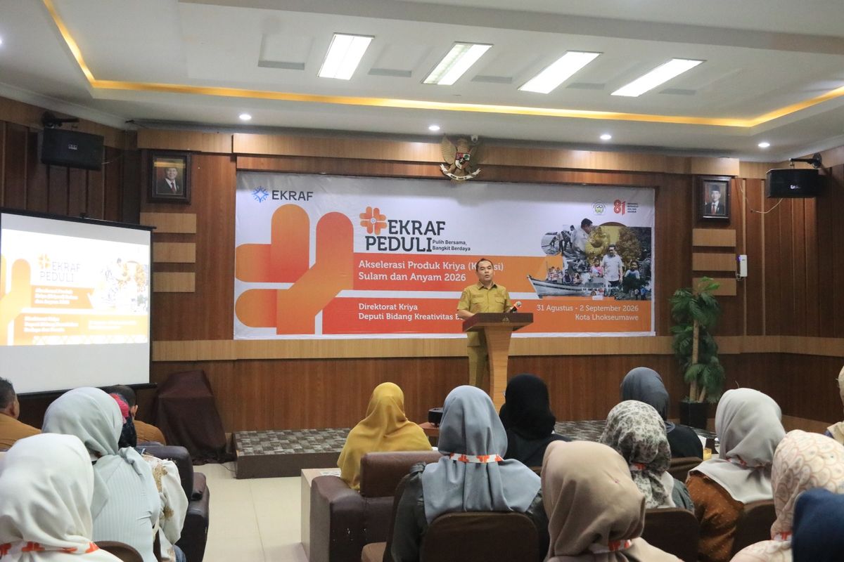 Wali Kota Lhokseumawe Dorong Kriya Sulam dan Anyam Jadi Penggerak Ekonomi Pascabanjir