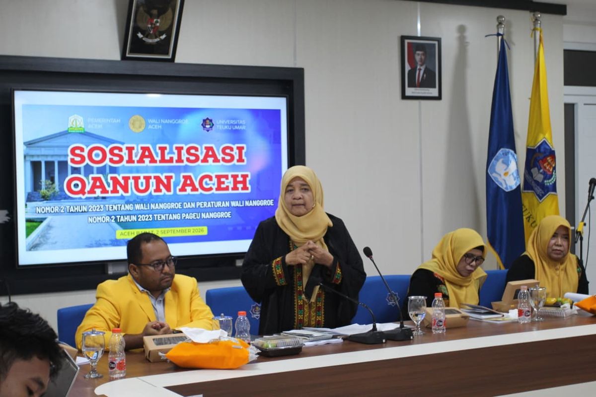 Lembaga Wali Nanggroe Sosialisasikan Qanun di Aceh Barat