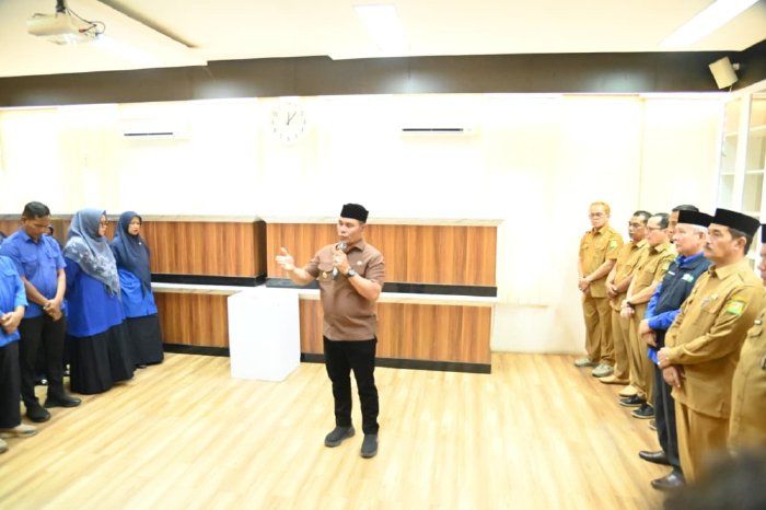 Syeh Muharram Tekankan Kepedulian Pejabat PDAM terhadap Pelayanan Masyarakat