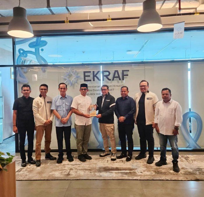 Bahas Kemandirian Ekonomi Dayah, Disdik Dayah Aceh Audiensi dengan Menteri Ekonomi Kreatif
