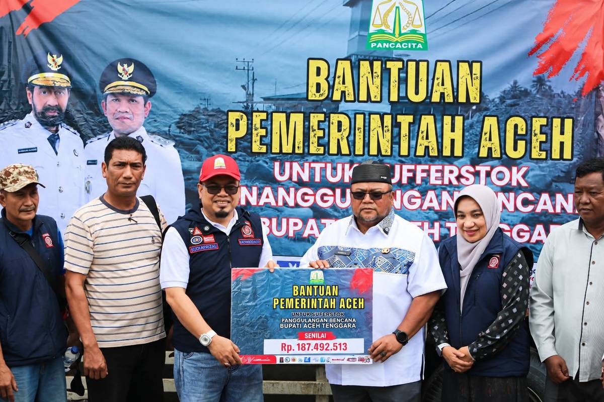 Pemerintah Aceh Salurkan Bantuan Rp323,5 Juta untuk Warga Terdampak Kebakaran di Aceh Tenggara