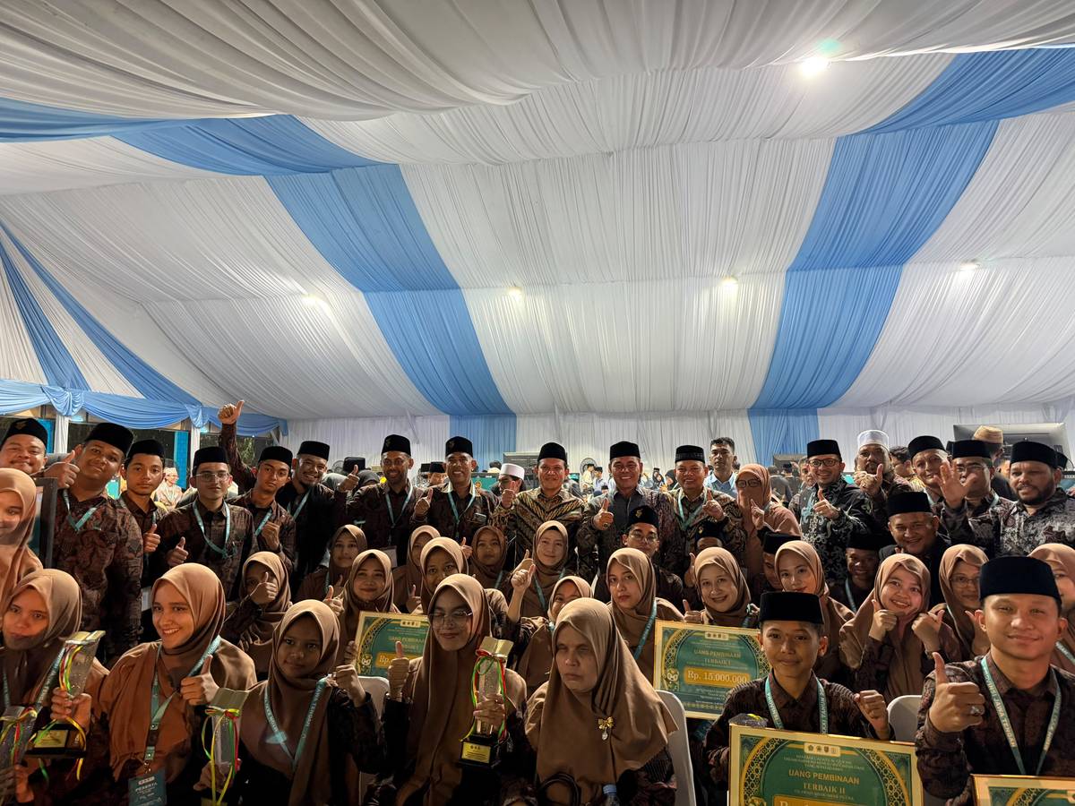 Ini Dia 10 Cabang Lomba yang Dijuarai Aceh hingga Tembus 4 Besar Nasional di MTQ, Terbaik dalam 23 Tahun Terakhir