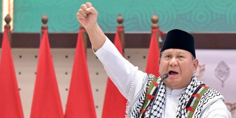 Media Israel Soroti Pidato Prabowo yang Teriak 'Free Palestine'