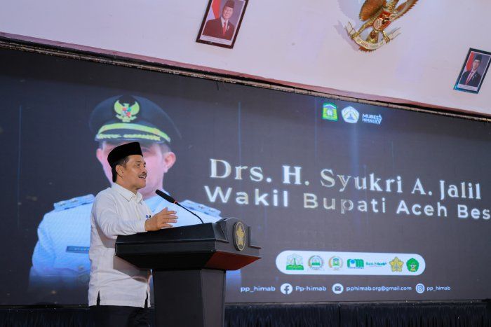 Buka Mubes HIMAB 2026, Wabup Syukri Ajak Mahasiswa Aceh Besar Jadi Pelopor dan Mitra Strategis Pembangunan