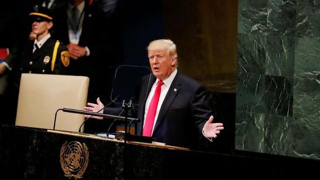 Pidato di PBB, Trump Ancam Mau Binasakan Iran