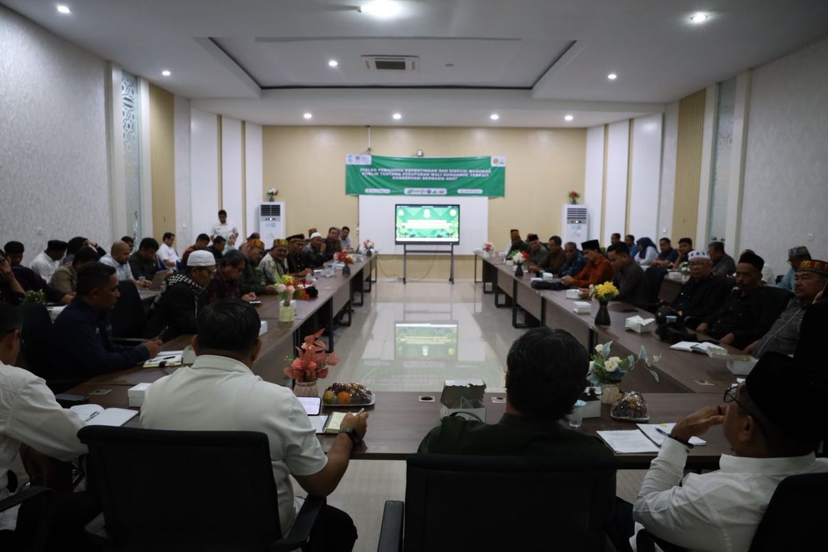 Lembaga Wali Nanggroe Dorong Penguatan Konservasi Berbasis Adat untuk Menjaga Hutan dan Keseimbangan Alam Aceh