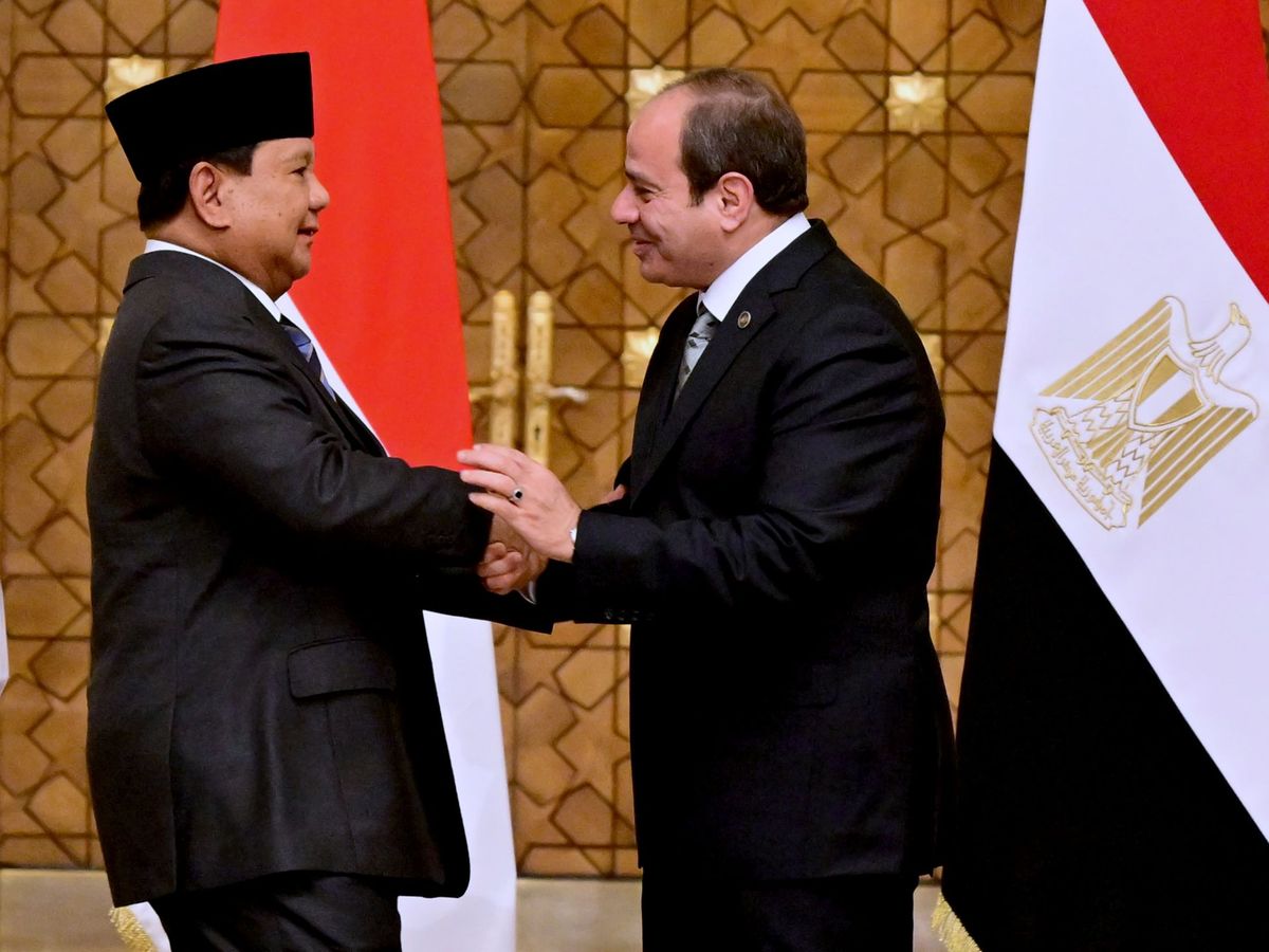 Prabowo Tegaskan Indonesia-Mesir Lanjutkan Dukung Perjuangan Palestina