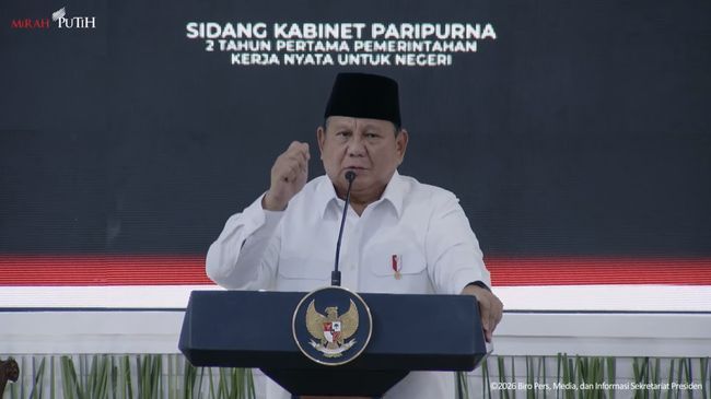 Respons MSCI Potensi Downgrade, Prabowo: Indonesia Tak Takut
